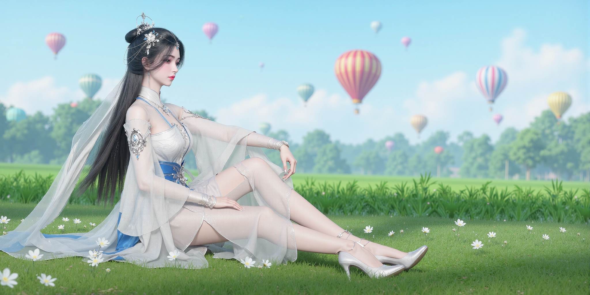 AI绘画 766 国漫女神[36P/265M]插图1