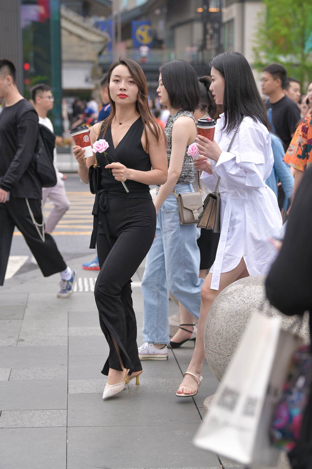 精选街拍作品 NO.6114 知性迷人黑色系[75P/280MB]插图