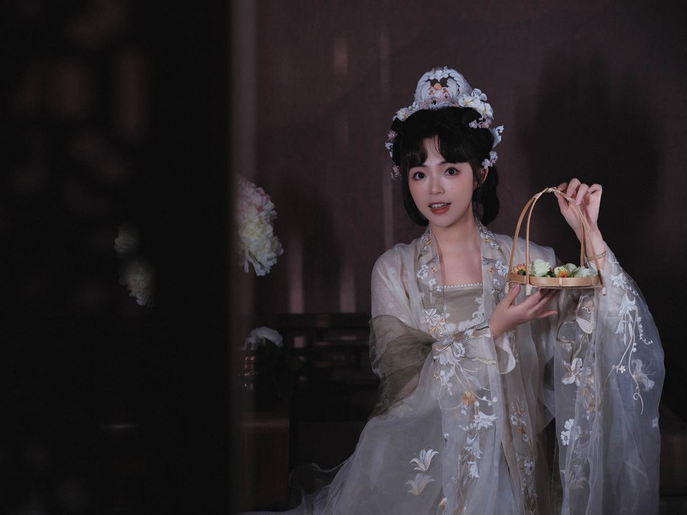 [YITUYU艺图语]2022.11.05 花神 芋圆圆鹅[47+1P/716MB]插图