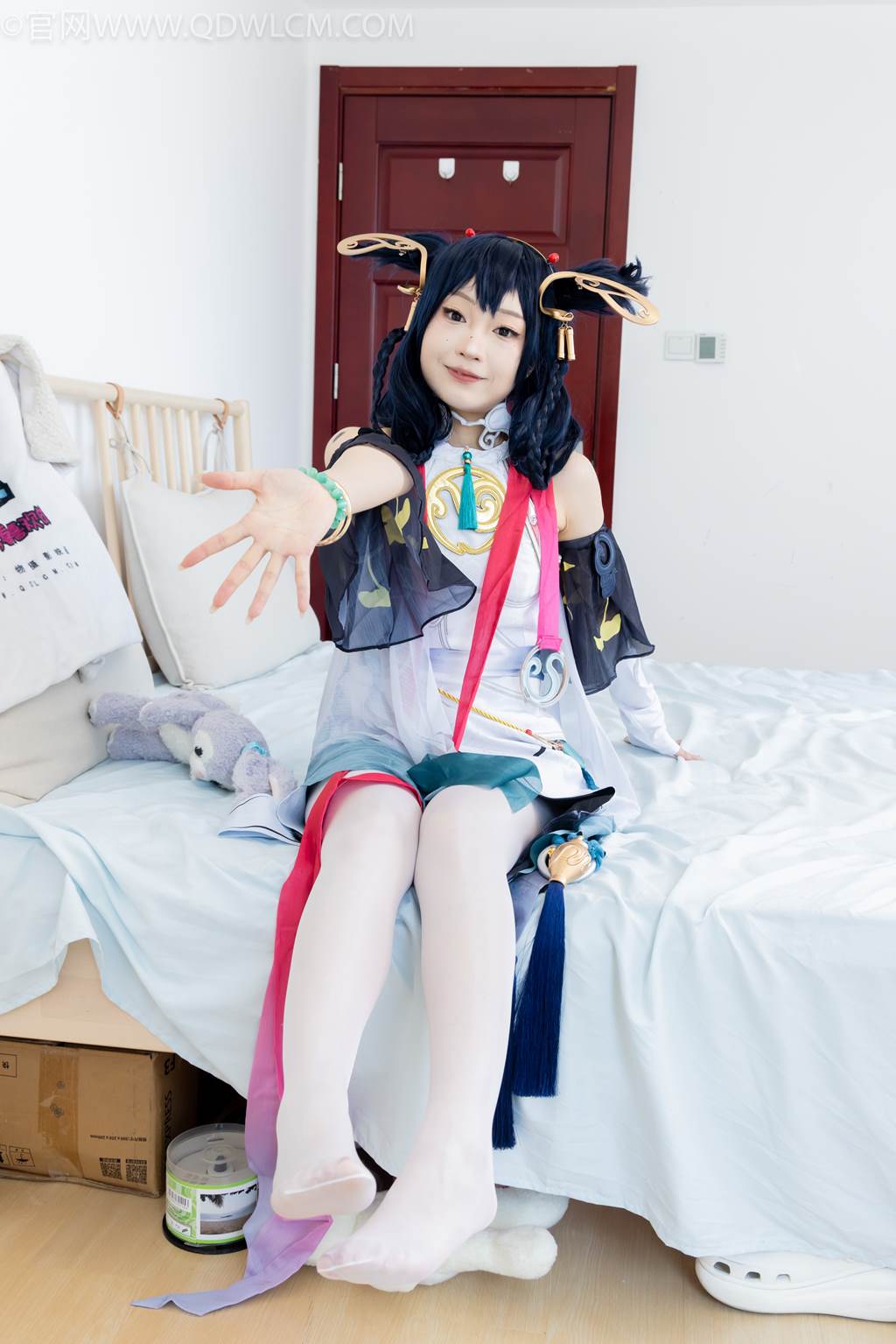 勿恋传媒 NO.2478 嘟嘟-cos服、高跟凉鞋、薄白丝、薄黑丝[183P/1V/5.28GB]插图1