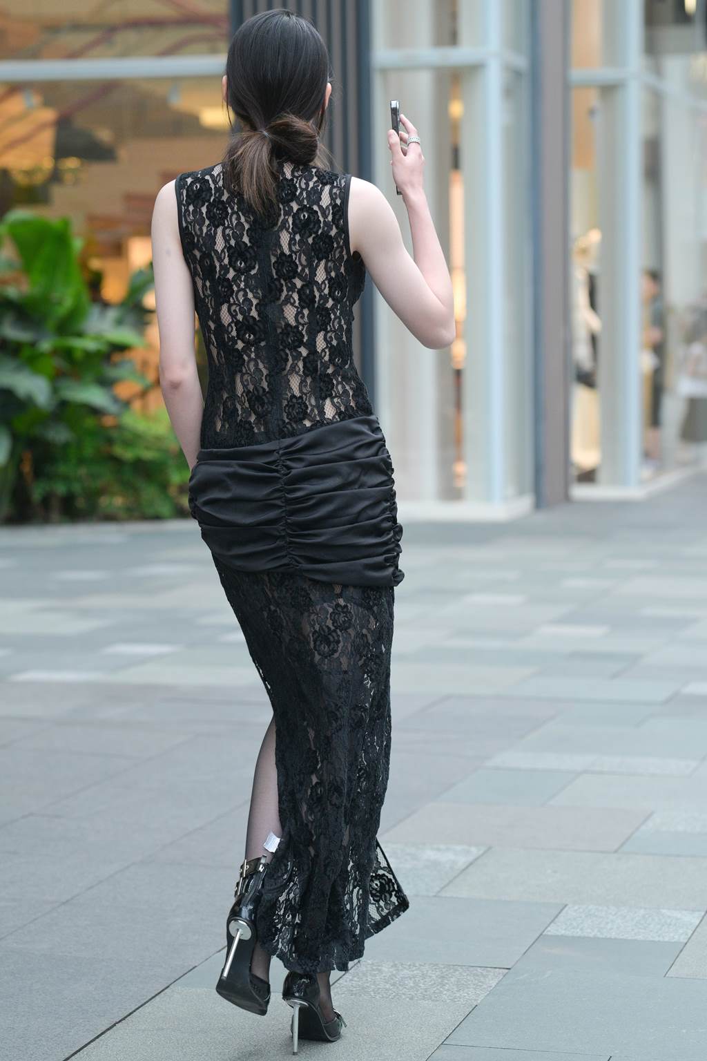 精选街拍作品 NO.6067 非同一般黑色系[45P/127MB]插图1