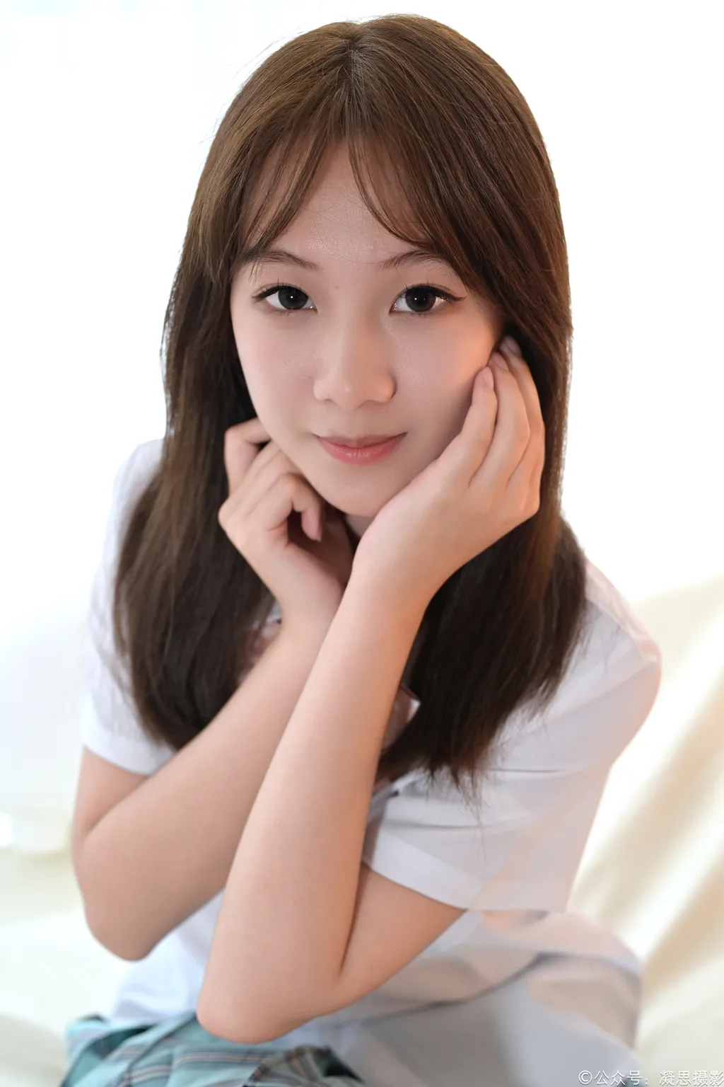 凝思摄影 NO.017 铃铃-JK至服、短白袜、小皮鞋[167P/1V/4.53GB]插图3