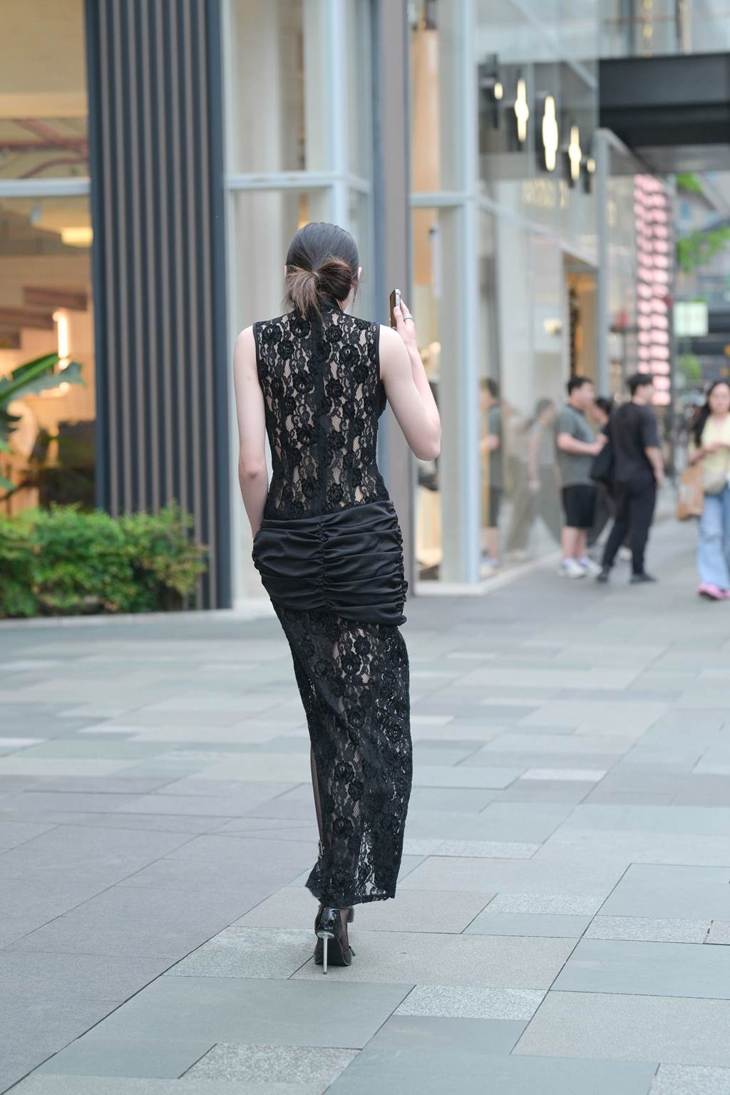 精选街拍作品 NO.6067 非同一般黑色系[45P/127MB]插图2