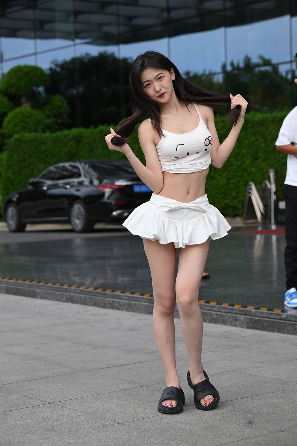 精选街拍作品 NO.6103 甜美可爱百褶裙[74P/190MB]插图1