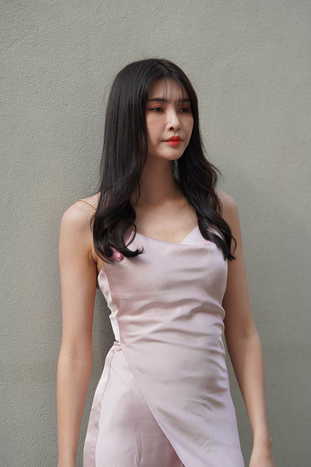 精选街拍作品 NO.6061 粉色长裙精致靓丽[80P/151MB]插图