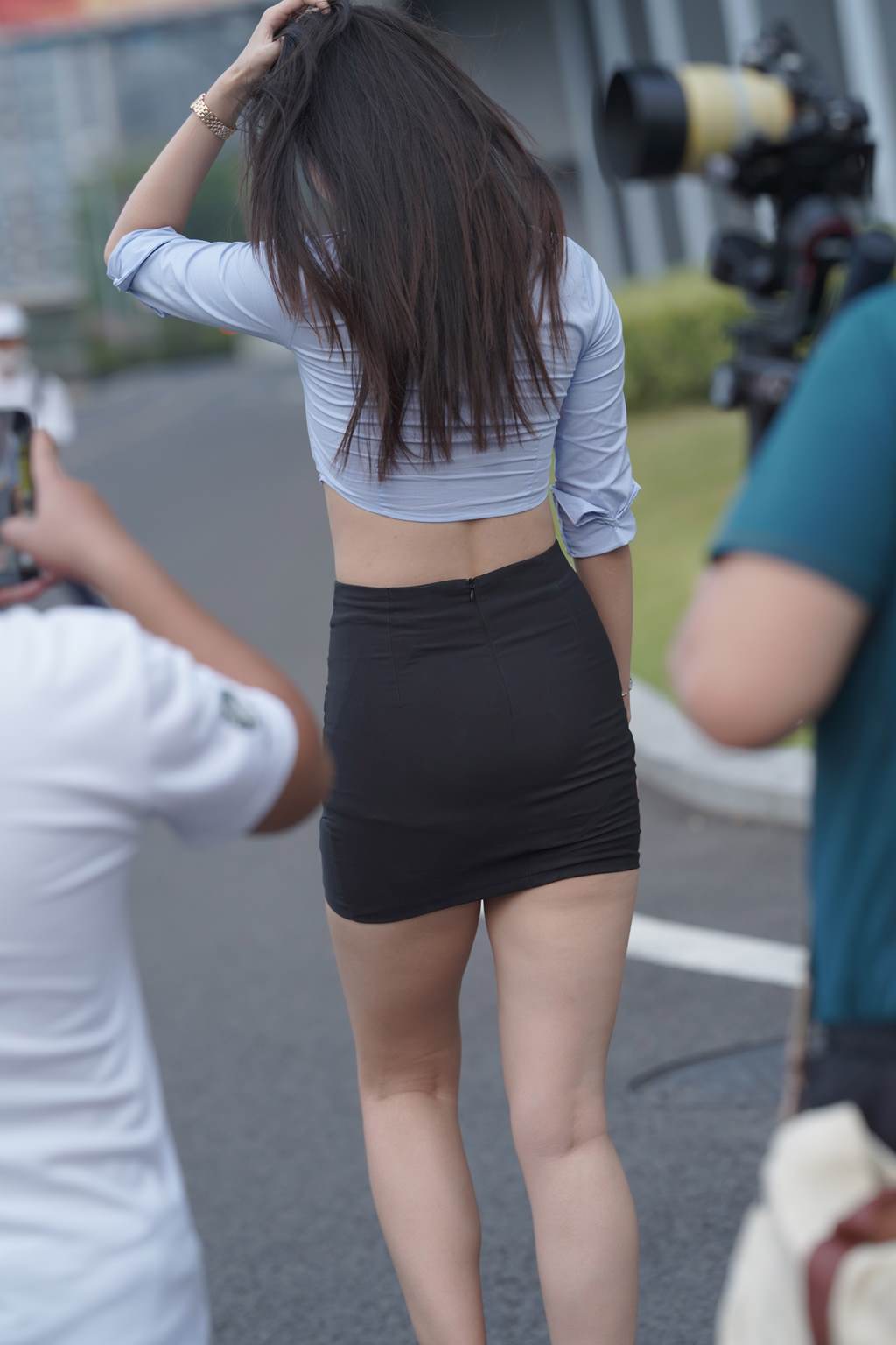 精选街拍作品 NO.6092 魅力衬衫短裙[388P/820MB]插图1