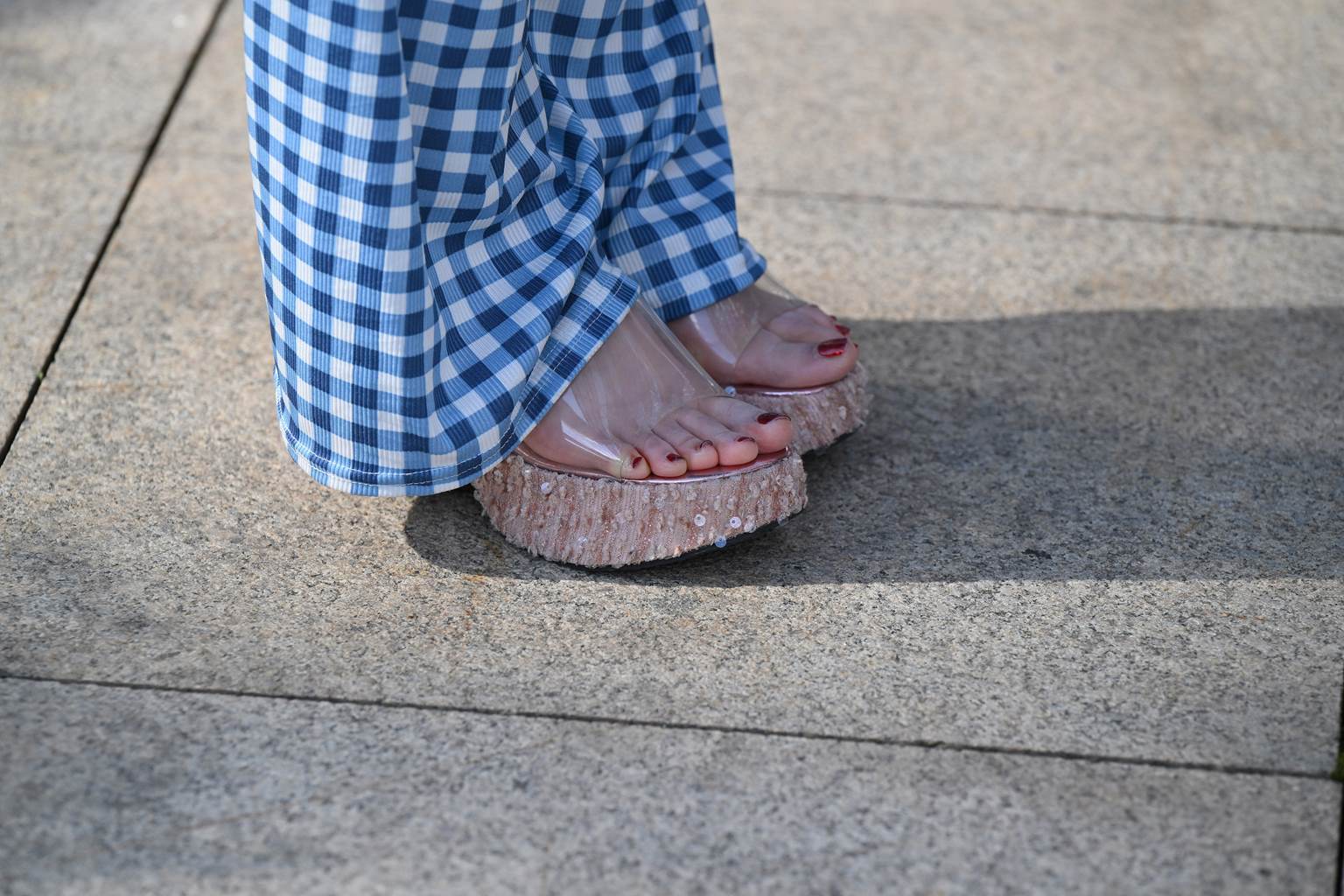 精选街拍作品 NO.6068 甜美格子裤[93P/318MB]插图1