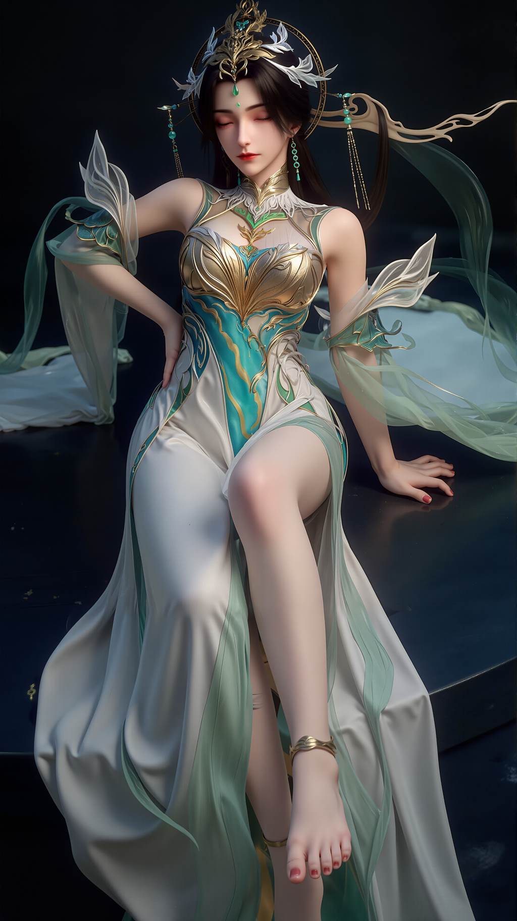 AI绘画 805 完美世界-柳神无敌道[12P/91M]插图