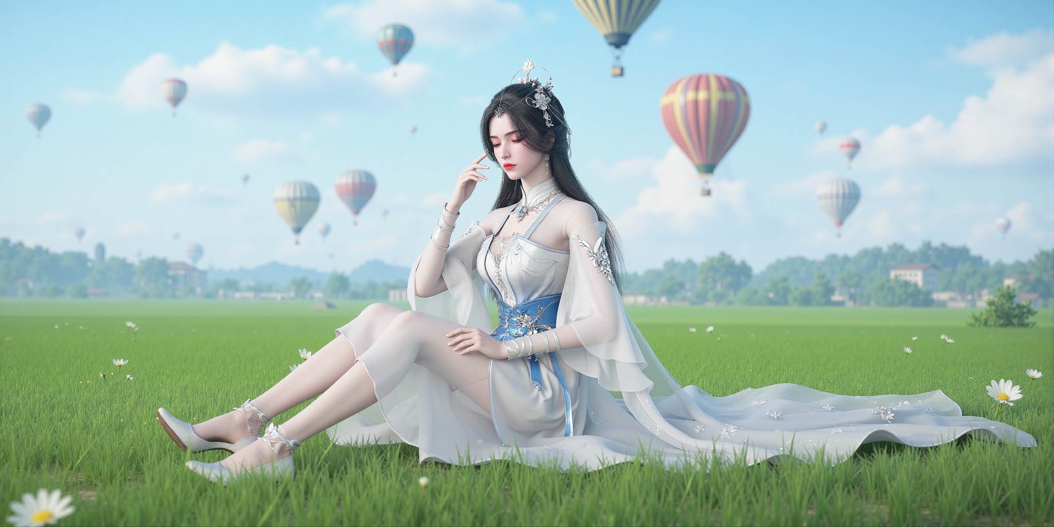 AI绘画 766 国漫女神[36P/265M]插图2