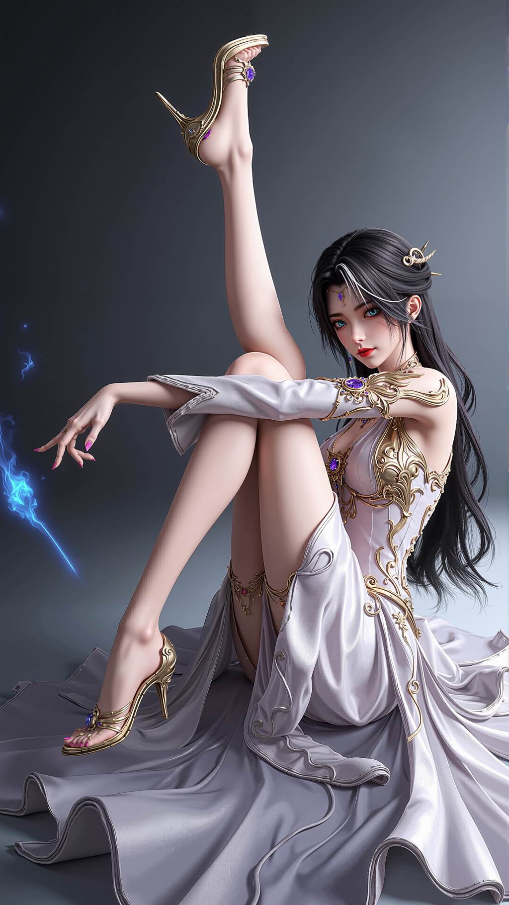 AI绘画 806 完美世界-魔女[15P/127M]插图3