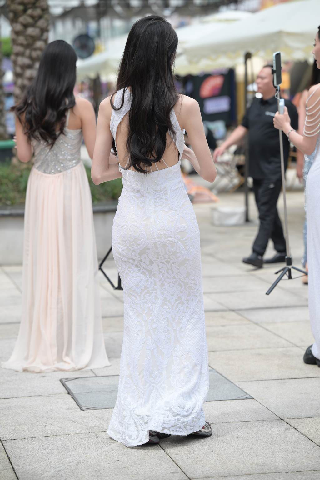 精选街拍作品 NO.6053 白裙女主持[107P/258MB]插图2