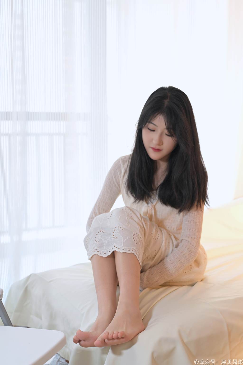 凝思摄影 NO.005 琦琦-连衣裙、短白袜、平底鞋[134P/1V/3.28GB]插图