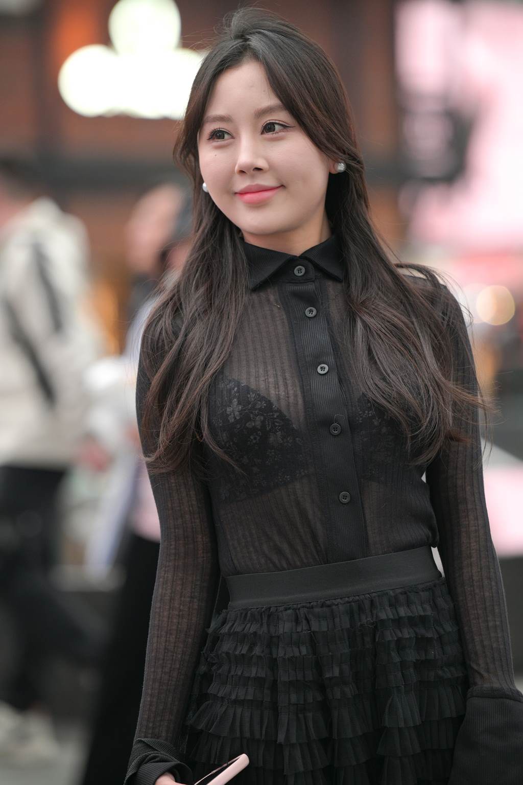 精选街拍作品 NO.6166 优雅黑色长裙[141P/440MB]插图2