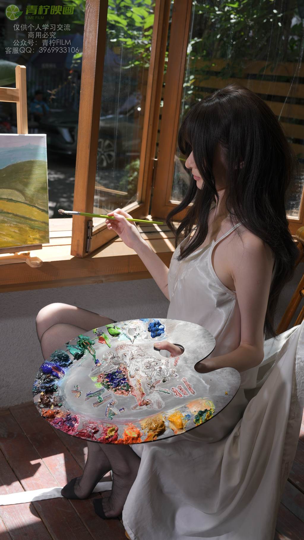 青柠映画 NO.030 – AN 画室睡衣[136P/1V/4.90GB]插图2