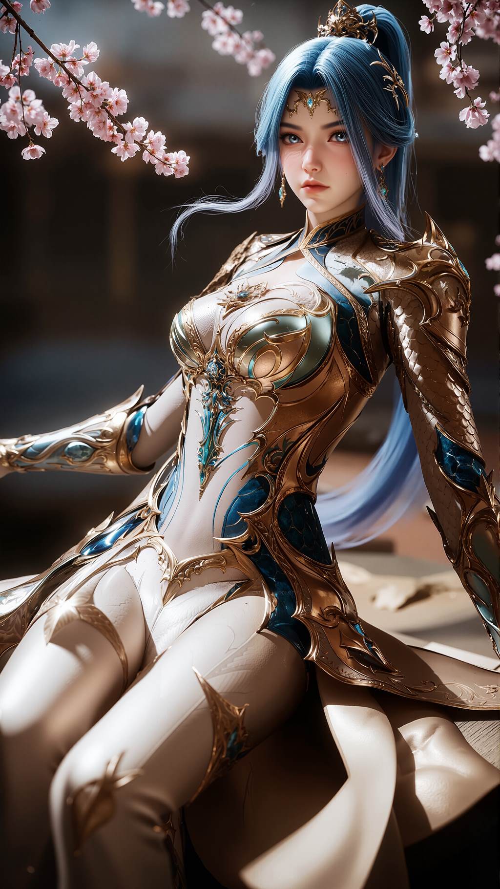 AI绘画 794 绝世唐门-王秋儿[16P/149M]插图1