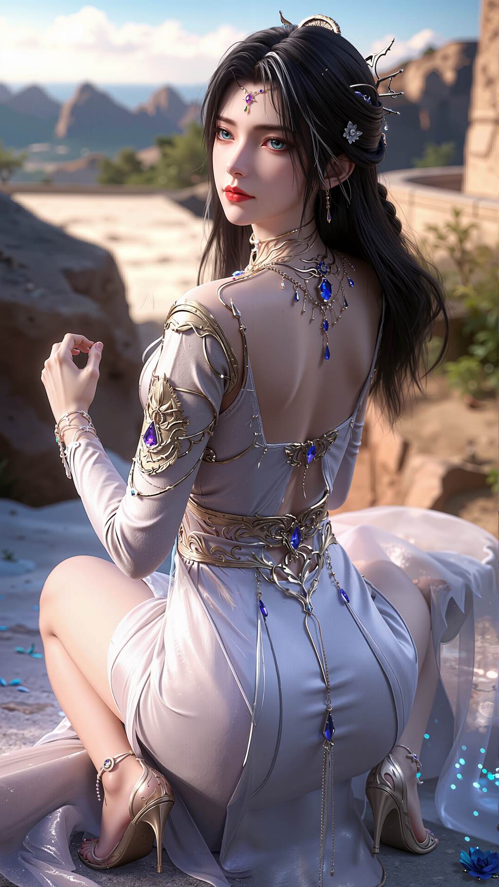 AI绘画 806 完美世界-魔女[15P/127M]插图1