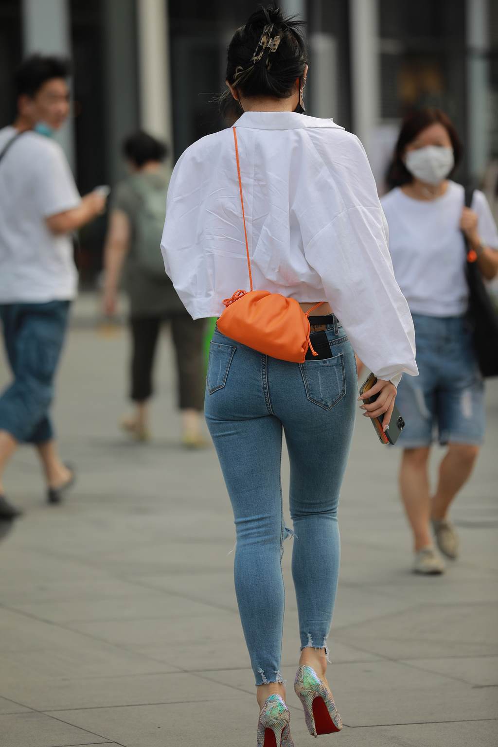 精选街拍作品 NO.6142 衬衫牛仔搭配[147P/271MB]插图2