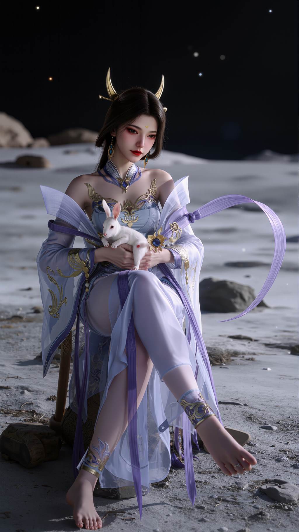 AI绘画 801 师兄啊师兄-嫦娥[20P/161M]插图3