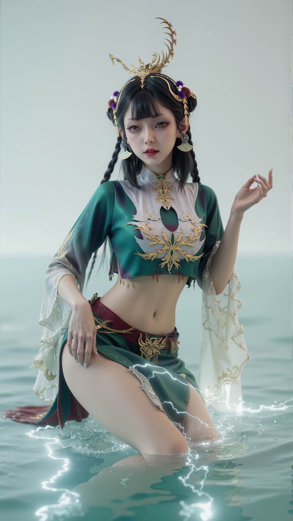 AI绘画 798 牧神记-仙清儿[19P/132M]插图