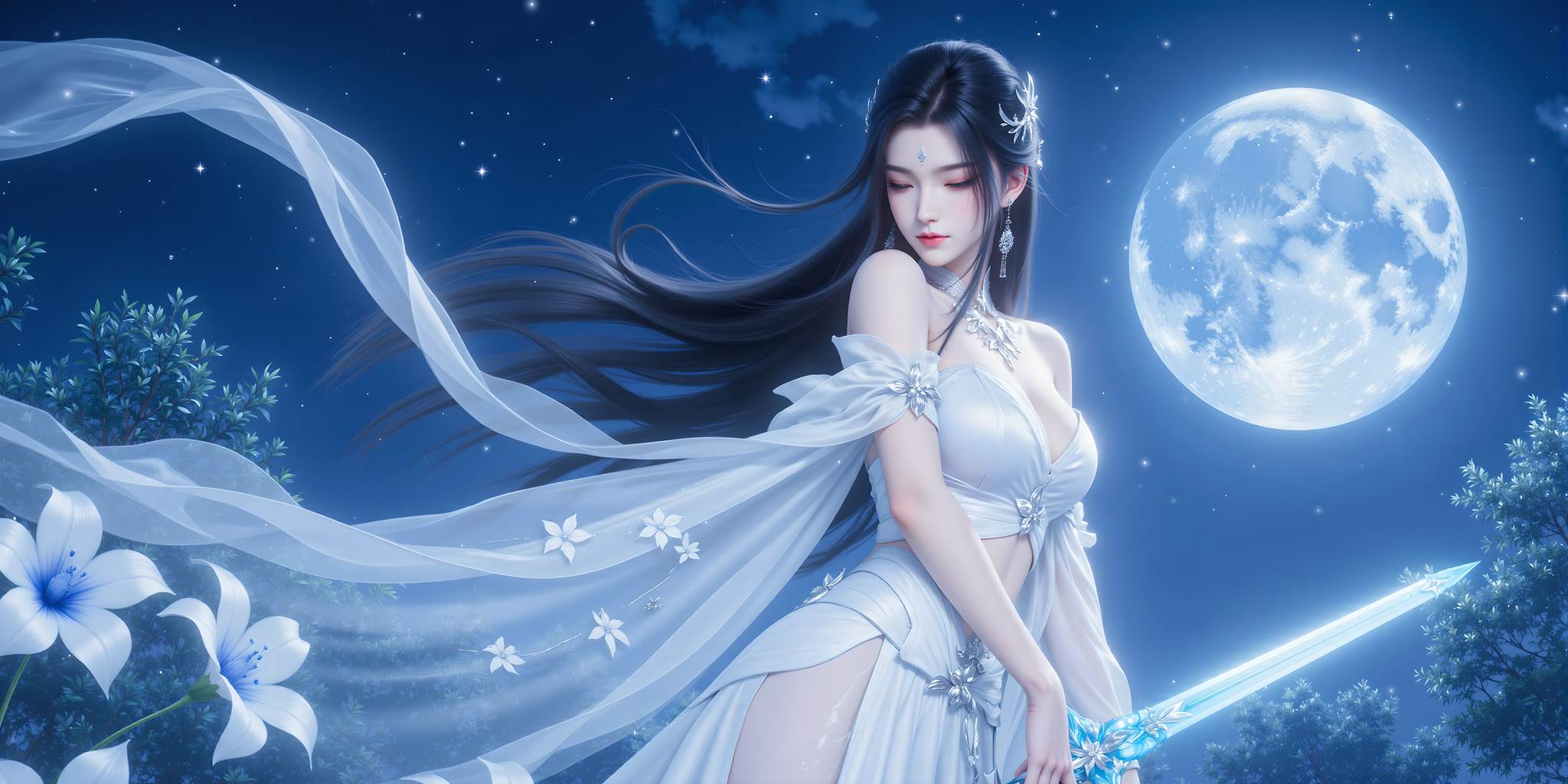 AI绘画 773 诛仙-陆雪琪[19P/374M]插图1