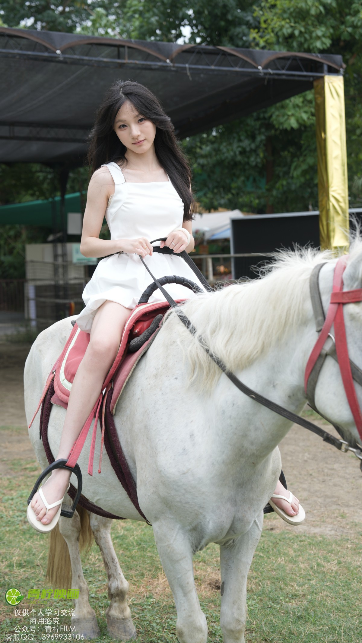 青柠映画 003期 阿慌 骑马 [65P/2V/3.7G]插图2