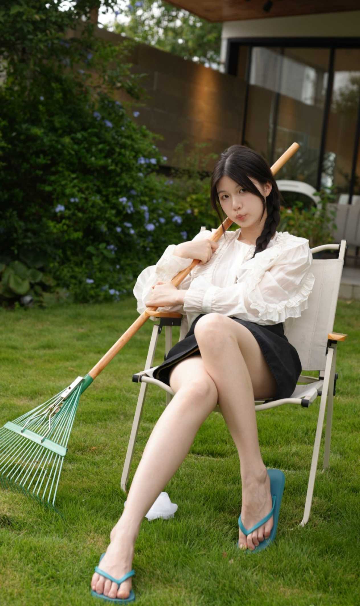 青柠印画-No.96小小 园丁白丝[169P/2V/7.43G]插图