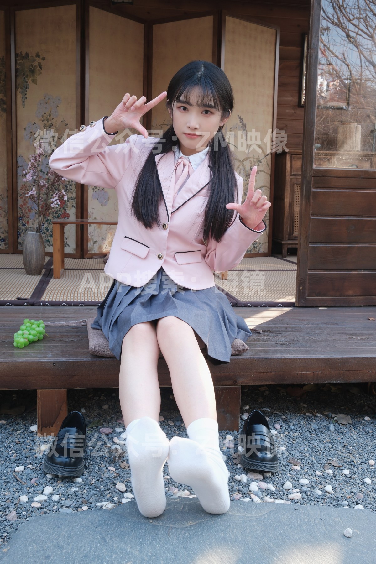 织梦映像 石原李美-去年今日此门中 典藏版 白袜+短肉 [991P/2V/14.1G]插图9