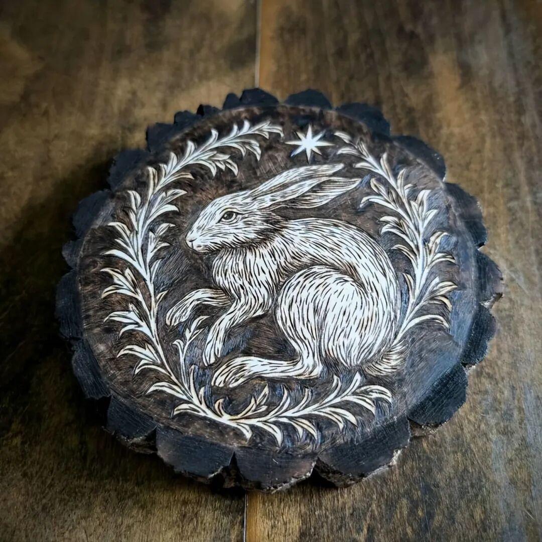 当火焰成为画笔｜加拿大艺术家 Kat Slota 令人惊叹的木刻艺术作品插图30