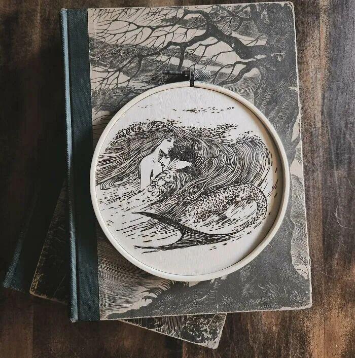 当火焰成为画笔｜加拿大艺术家 Kat Slota 令人惊叹的木刻艺术作品插图