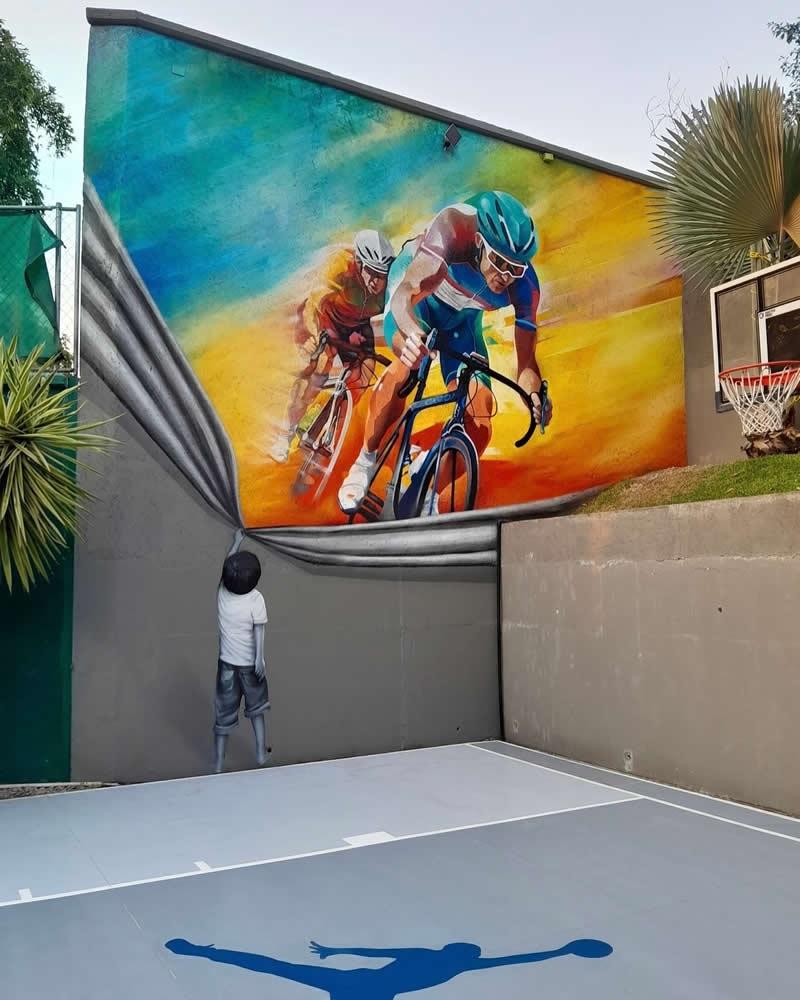 30幅街头壁画背后的社会呐喊：比美术馆更能打动人插图2