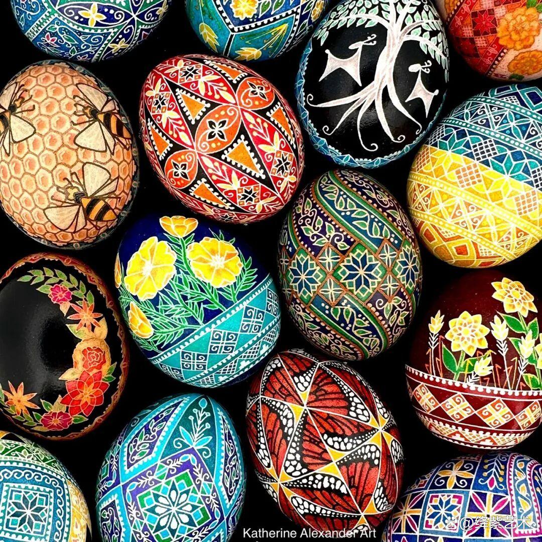 她用独特的“蛋画”技艺，将3毛钱的鸡蛋，变成3000元的艺术品插图12