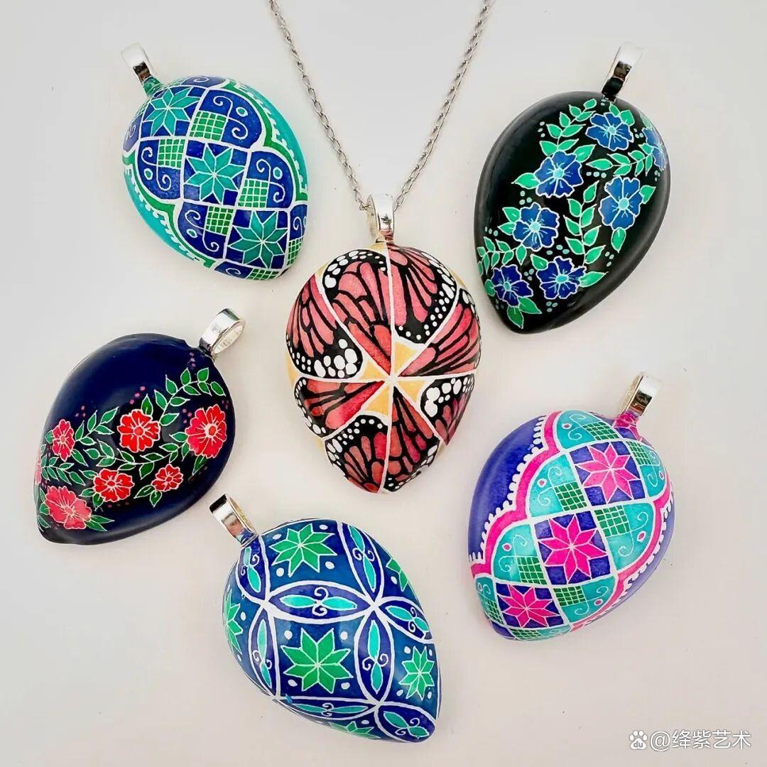 她用独特的“蛋画”技艺，将3毛钱的鸡蛋，变成3000元的艺术品插图2