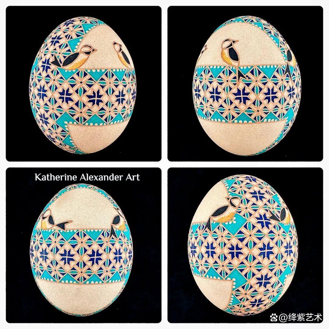 她用独特的“蛋画”技艺，将3毛钱的鸡蛋，变成3000元的艺术品插图10