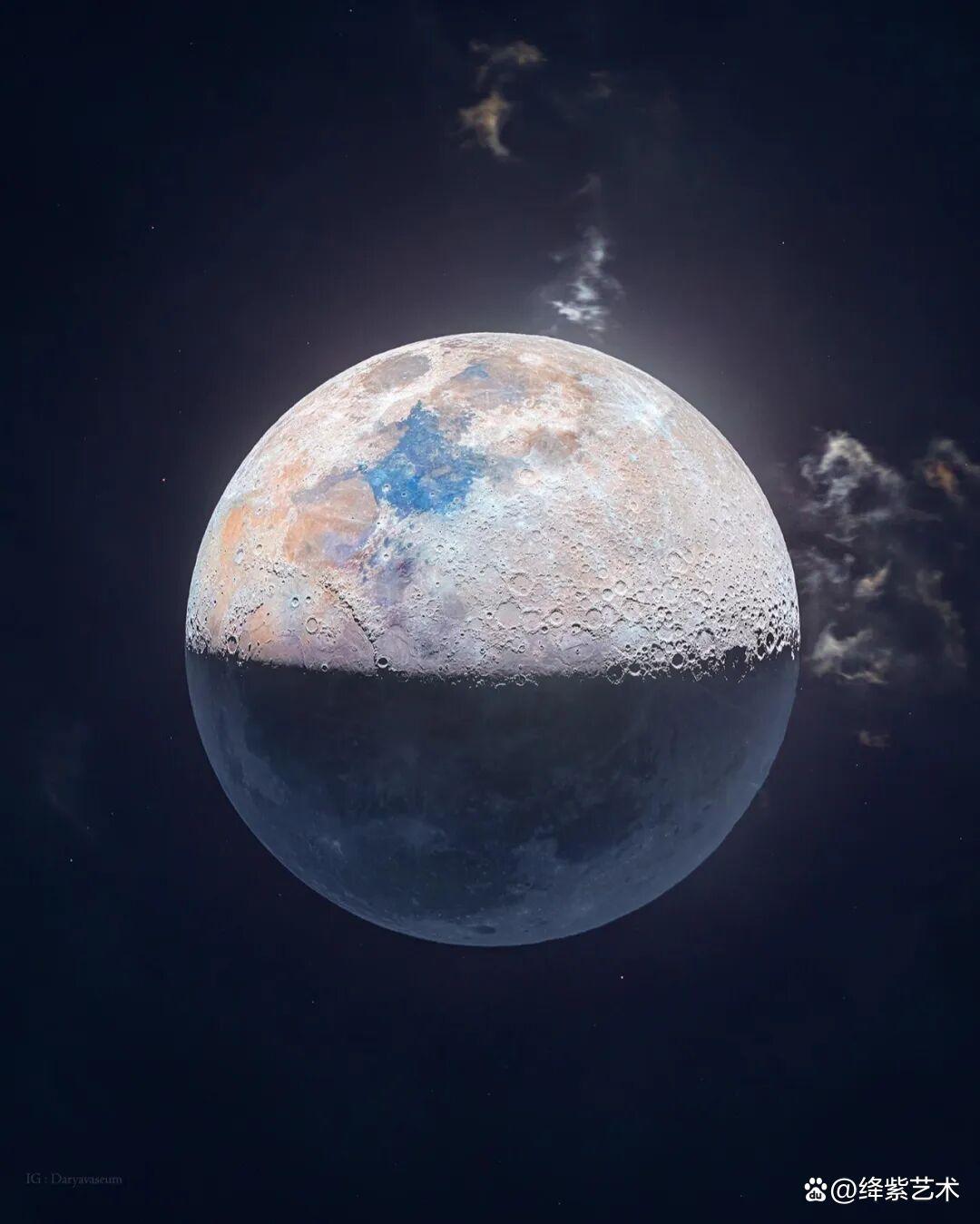 一幅月球摄影作品,竟由81000万张图像组成,像素超过1.5亿插图11 一幅月球摄影作品,竟由81000万张图像组成,像素超过1.5亿插图11