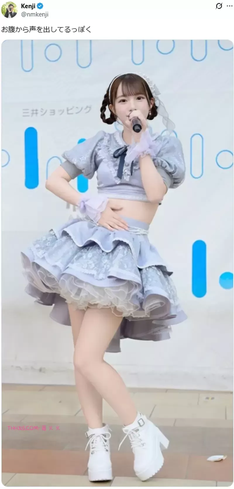 《在意腰间肉的偶像》侧腹出现皱褶让她傻眼了 求网友帮修图引爆恶搞热潮插图12 《在意腰间肉的偶像》侧腹出现皱褶让她傻眼了 求网友帮修图引爆恶搞热潮插图12