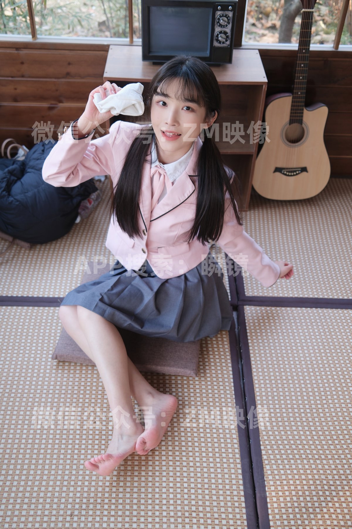 织梦映像 石原李美-去年今日此门中 典藏版-白袜 [495P/1V/7.2G]插图10