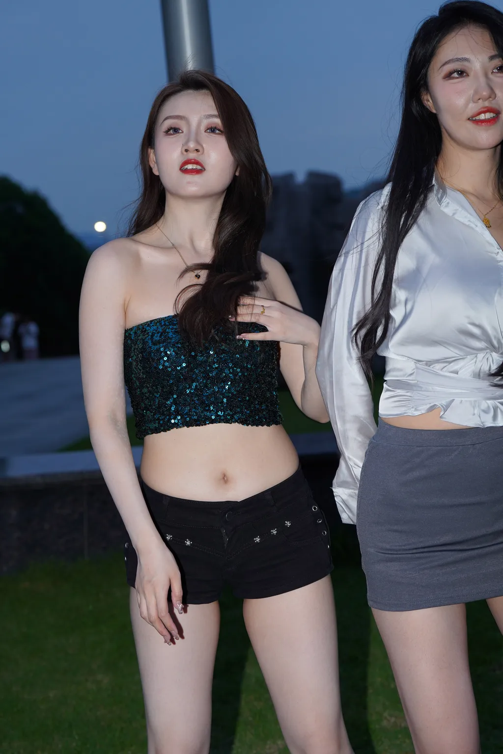 精选街拍作品 NO.6279 甜美热裤抹胸[114P/423MB]插图1