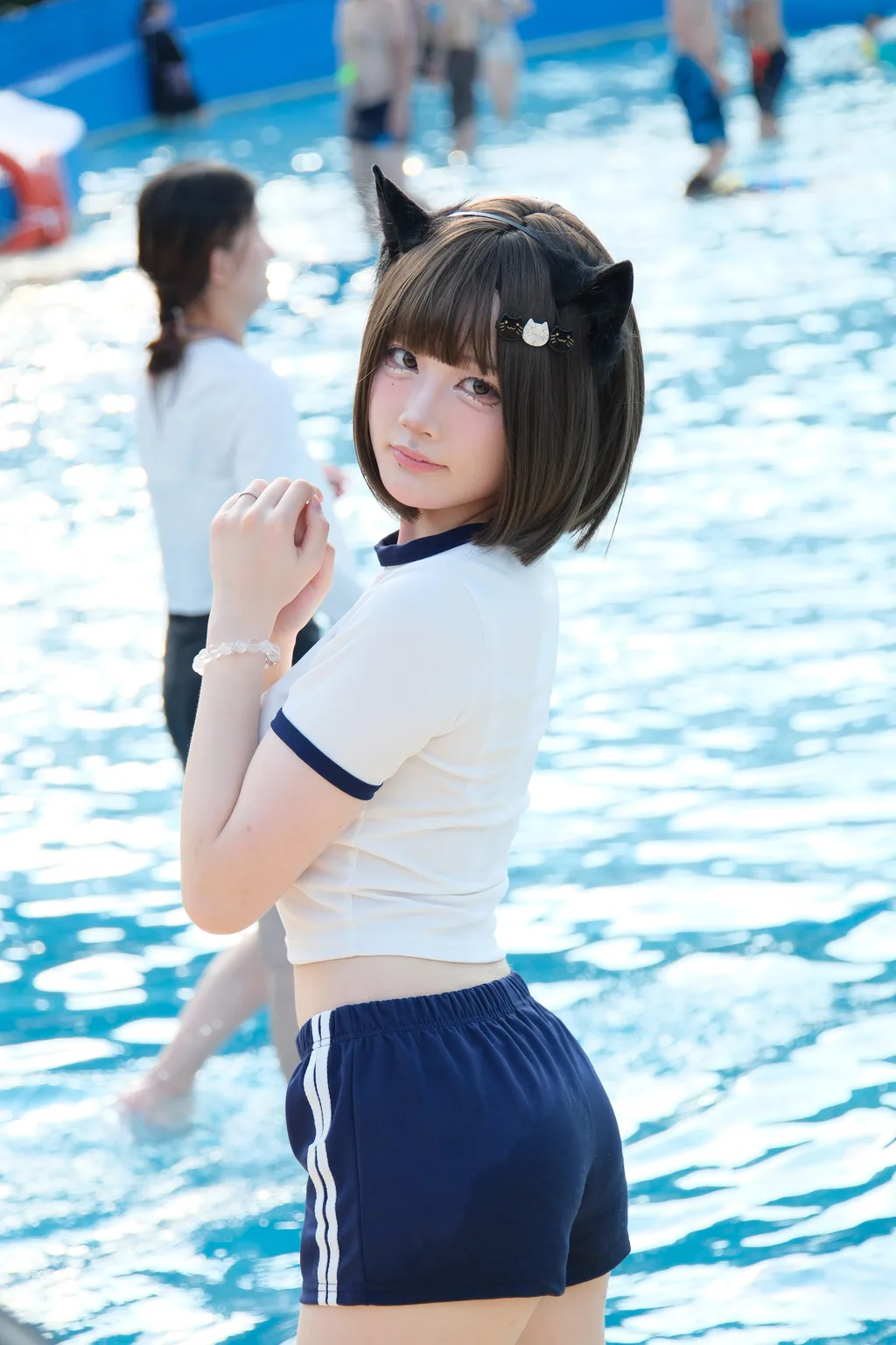 精选街拍作品 NO.6284 蓝白搭配小狐狸[119P/234MB]插图1