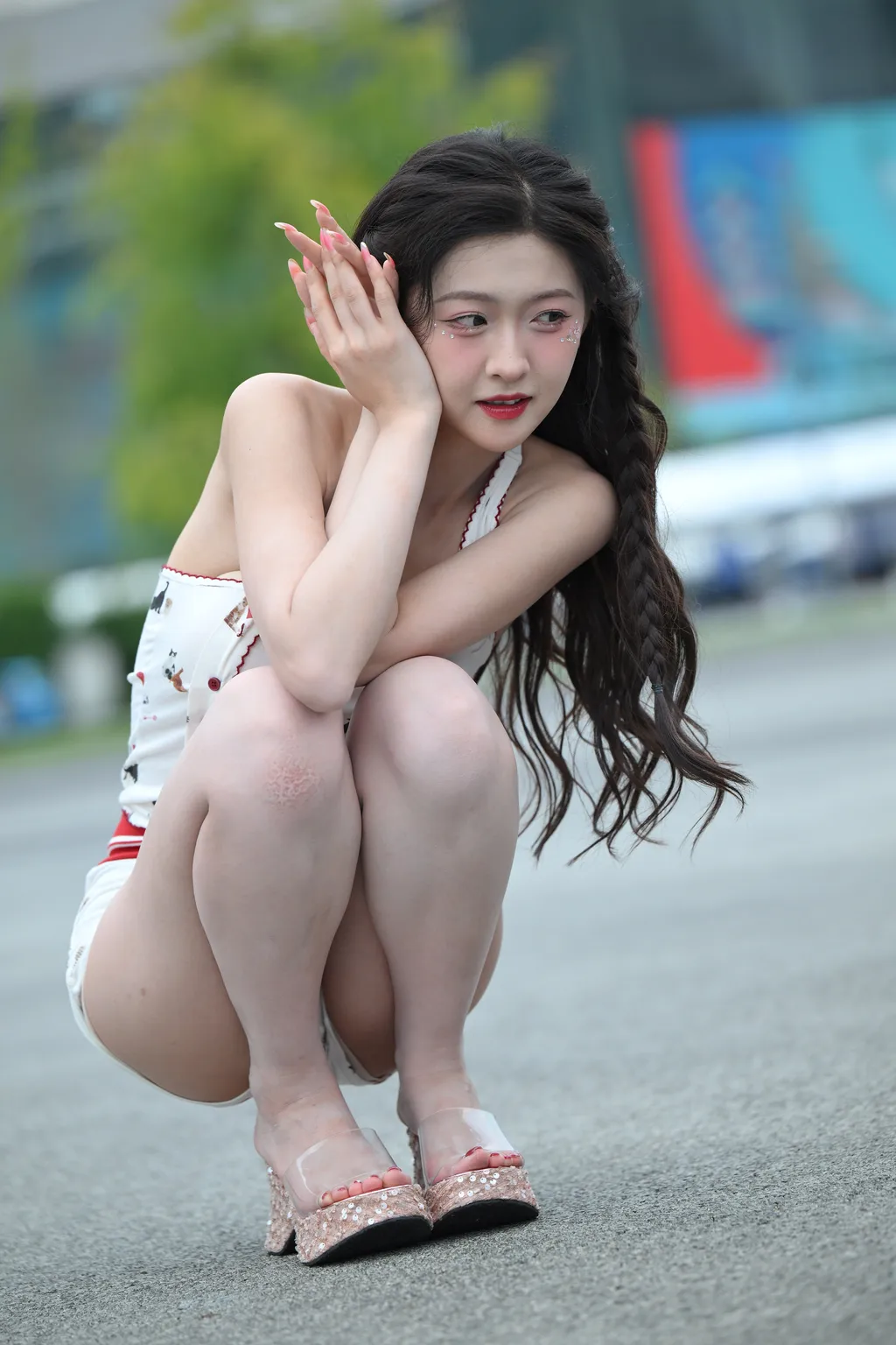 精选街拍作品 NO.6229 甜美连体衣[143P/338MB]插图1