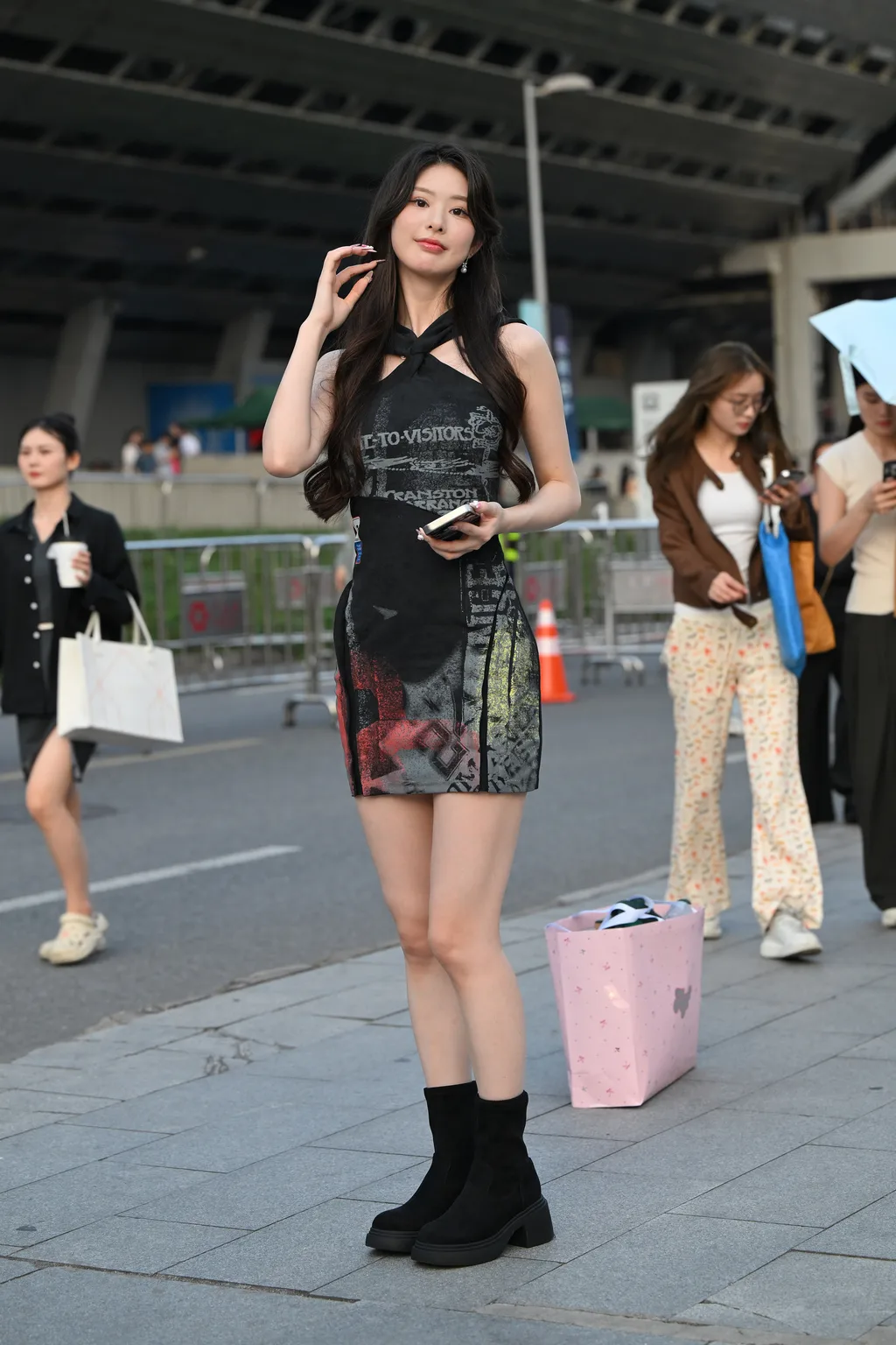 精选街拍作品 NO.6253 短靴短裙女神[72P/190MB]插图1