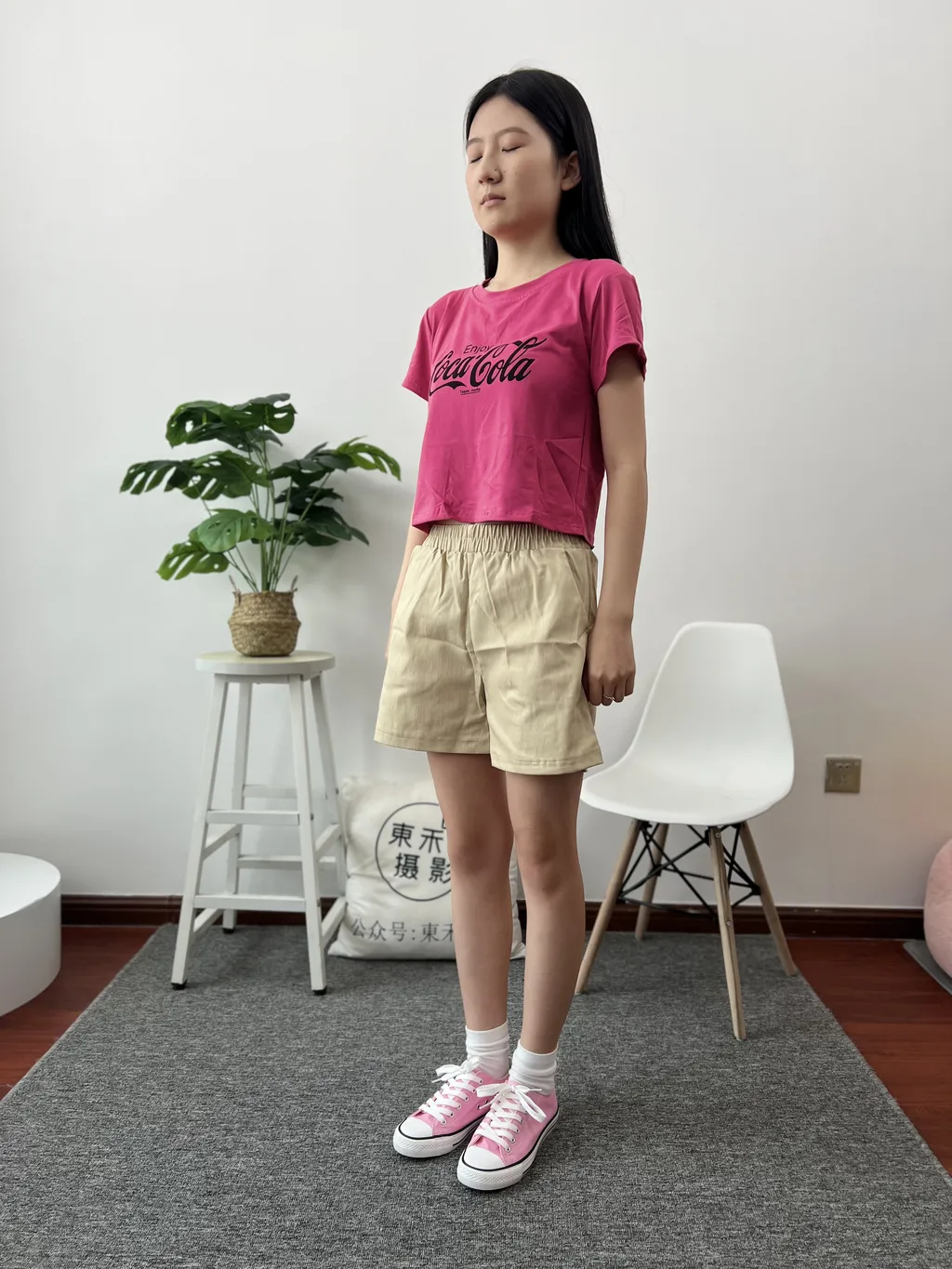 三禾摄影 NO.025 休闲短裤 棉袜 帆布鞋[182P/1V/754MB]插图1