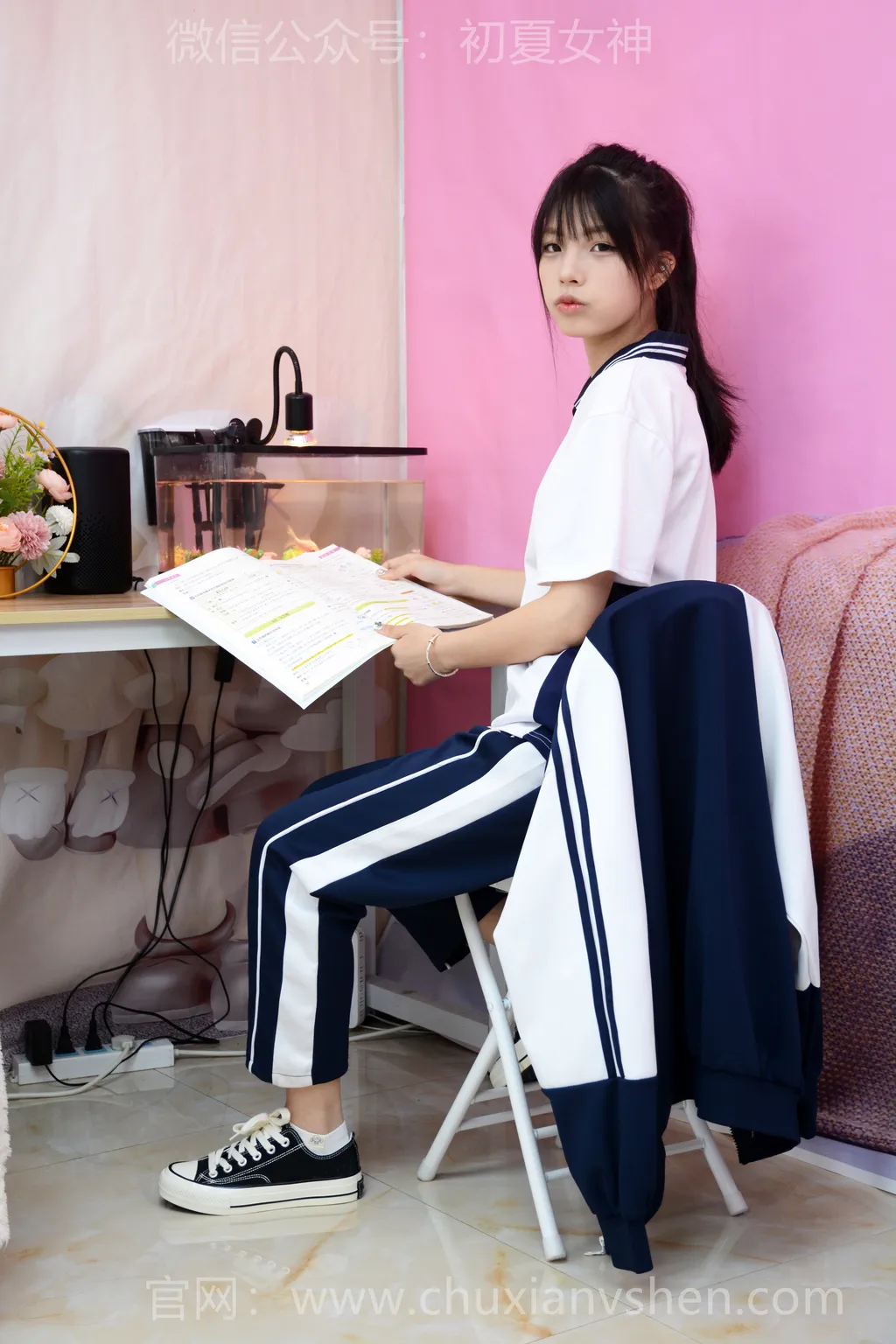 初夏女神 NO.301 番茄 学霸笔记[100P/1V/4.04GB]插图1