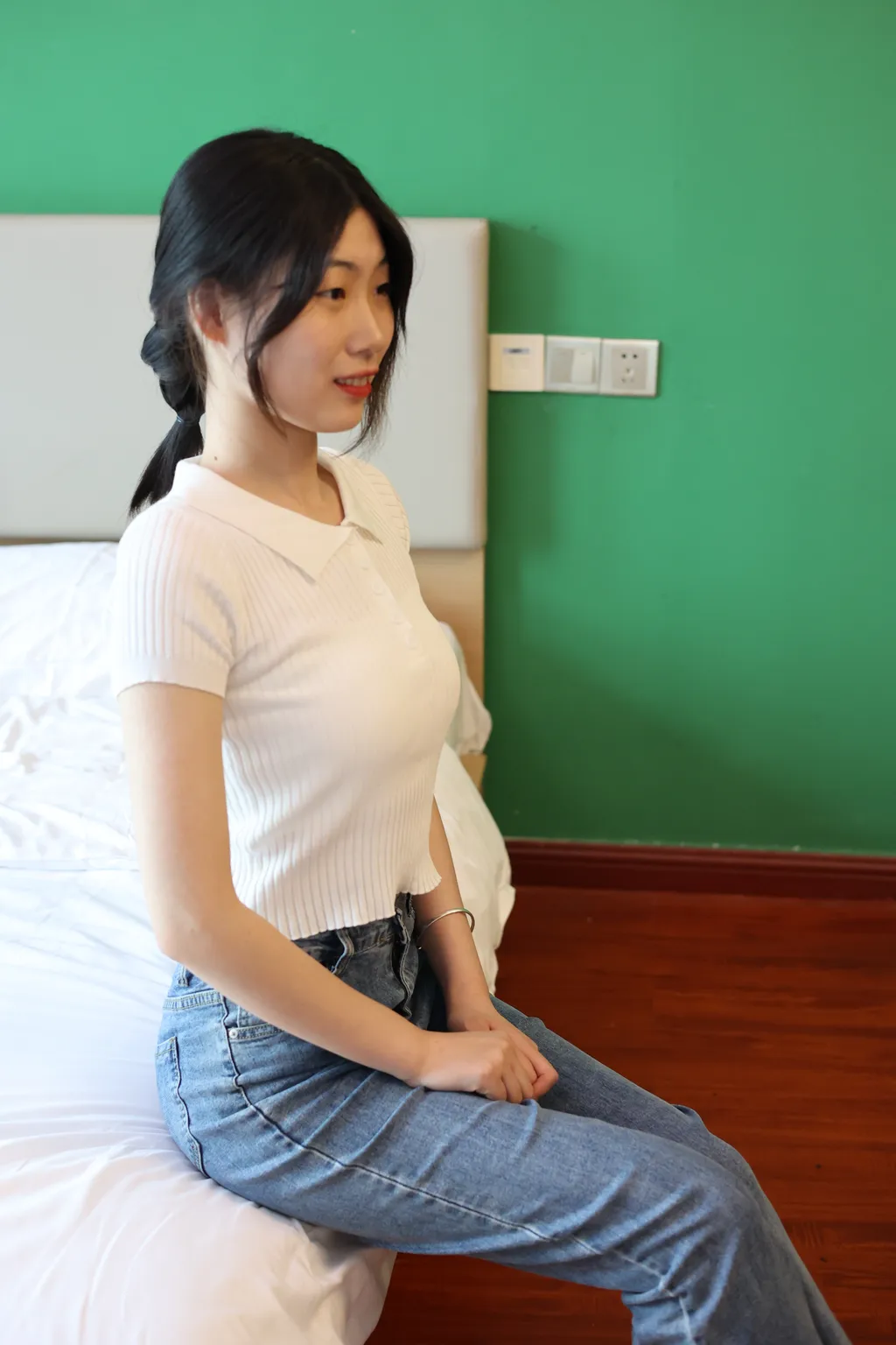 三禾摄影 NO.018 牛仔裤 百褶裙 肉丝[207P/0.98GB]插图1