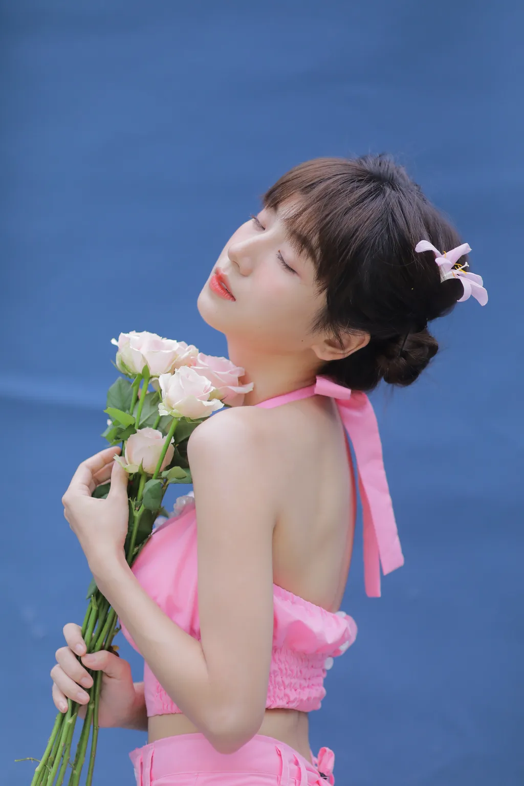 [YITUYU艺图语]2022.11.21 粉色背带裤 顾林x[31+1P/356MB]插图