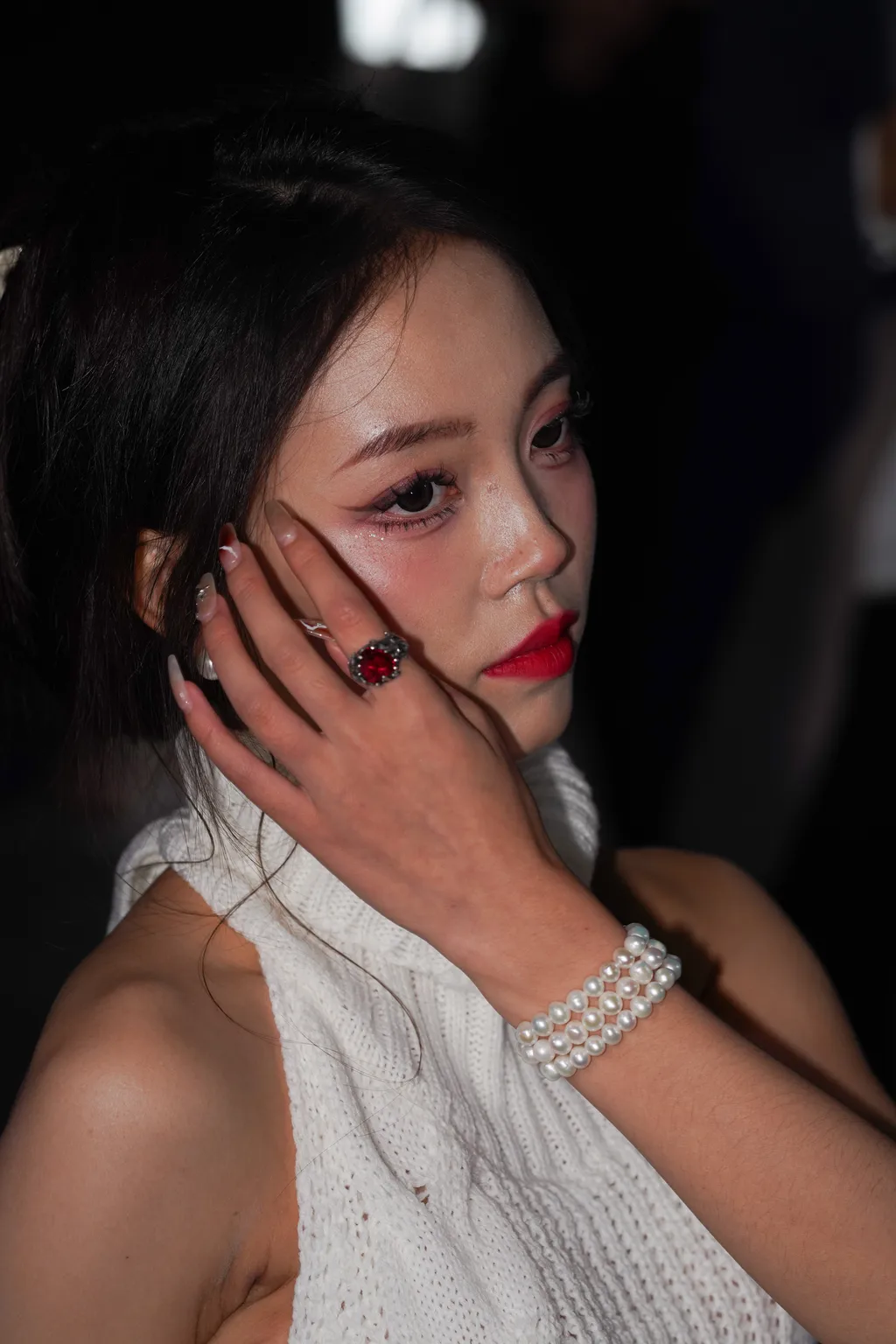 精选街拍作品 NO.6217 白色露背短裙[315P/0.98GB]插图1