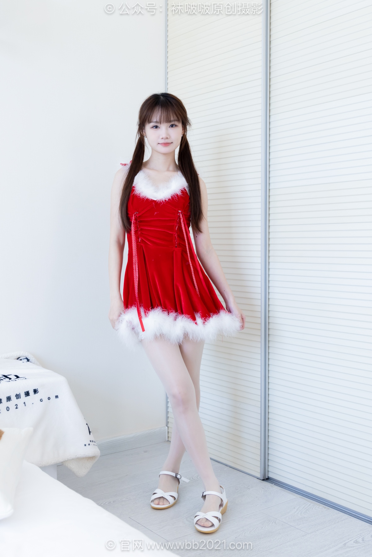 袜啵啵 628期 甜甜圈 圣诞 [175P/1V/6.7G]插图