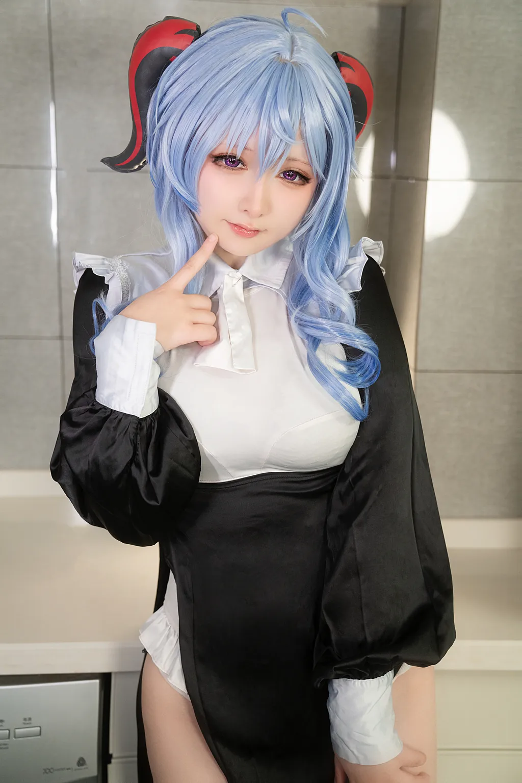 樱梨梨 – 甘雨修女[26P/100MB]插图3