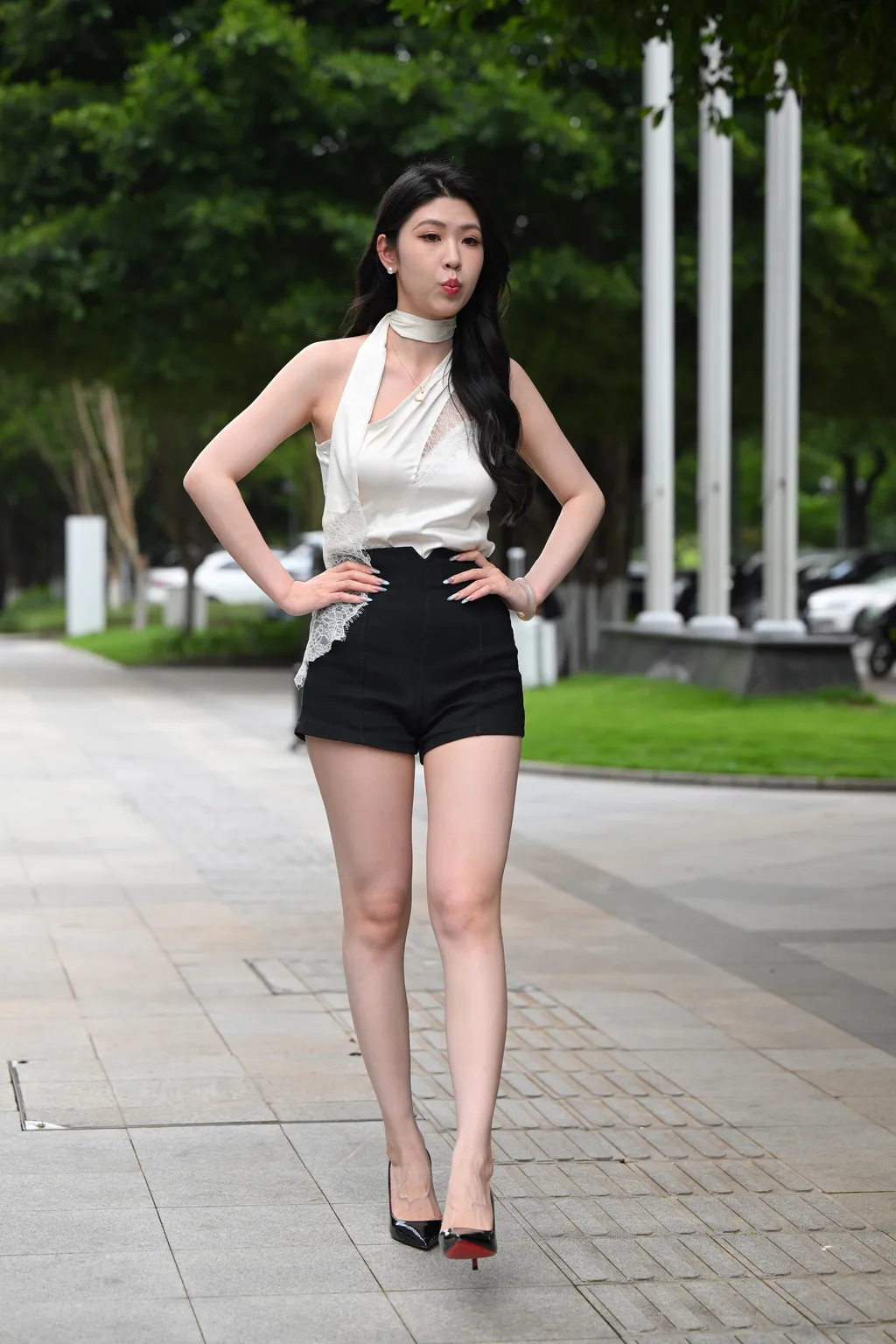 精选街拍作品 NO.6270 黑白搭配弦子[114P/249MB]插图2