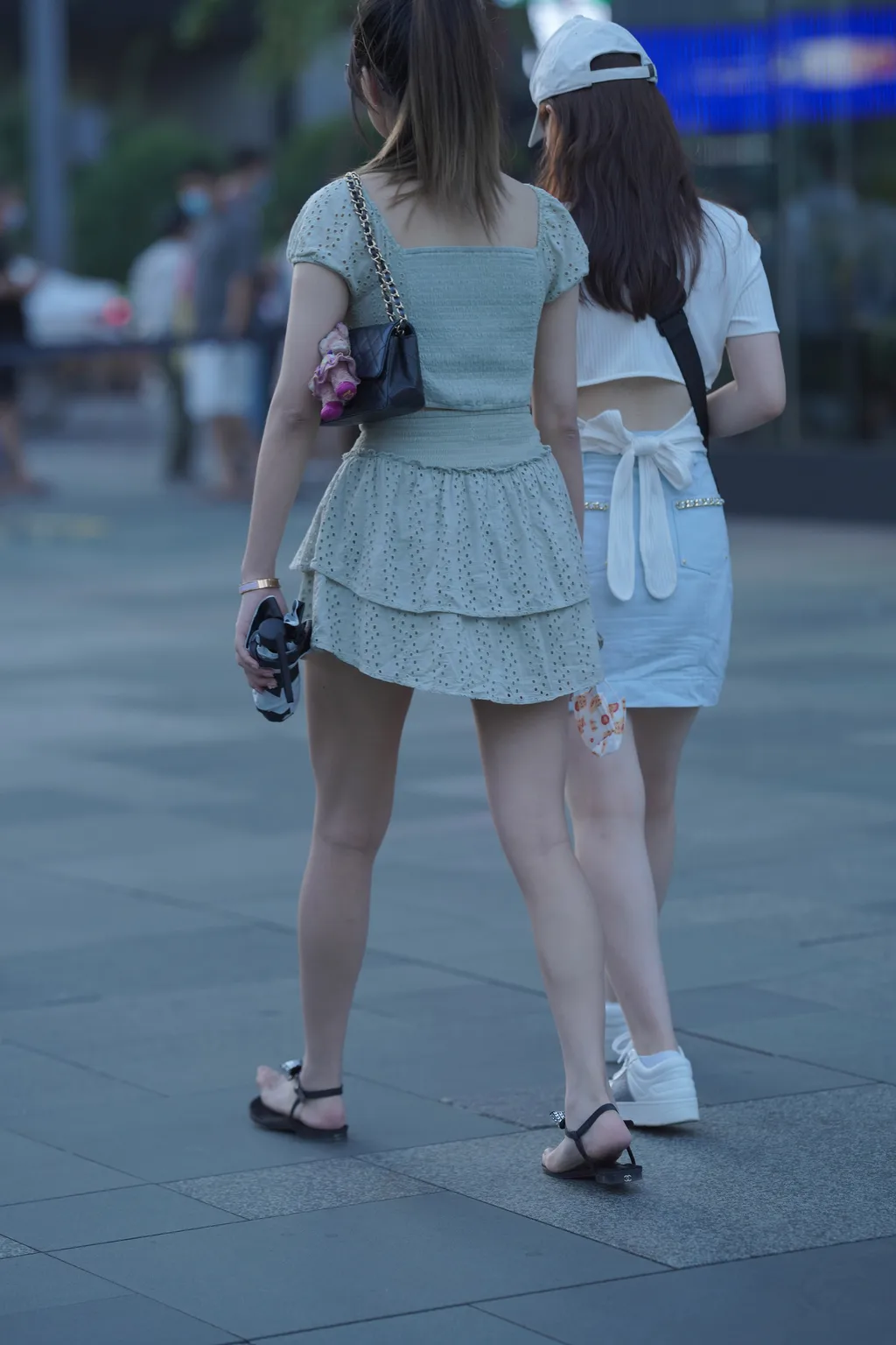 精选街拍作品 NO.6278 绿色纱裙[134P/305MB]插图3