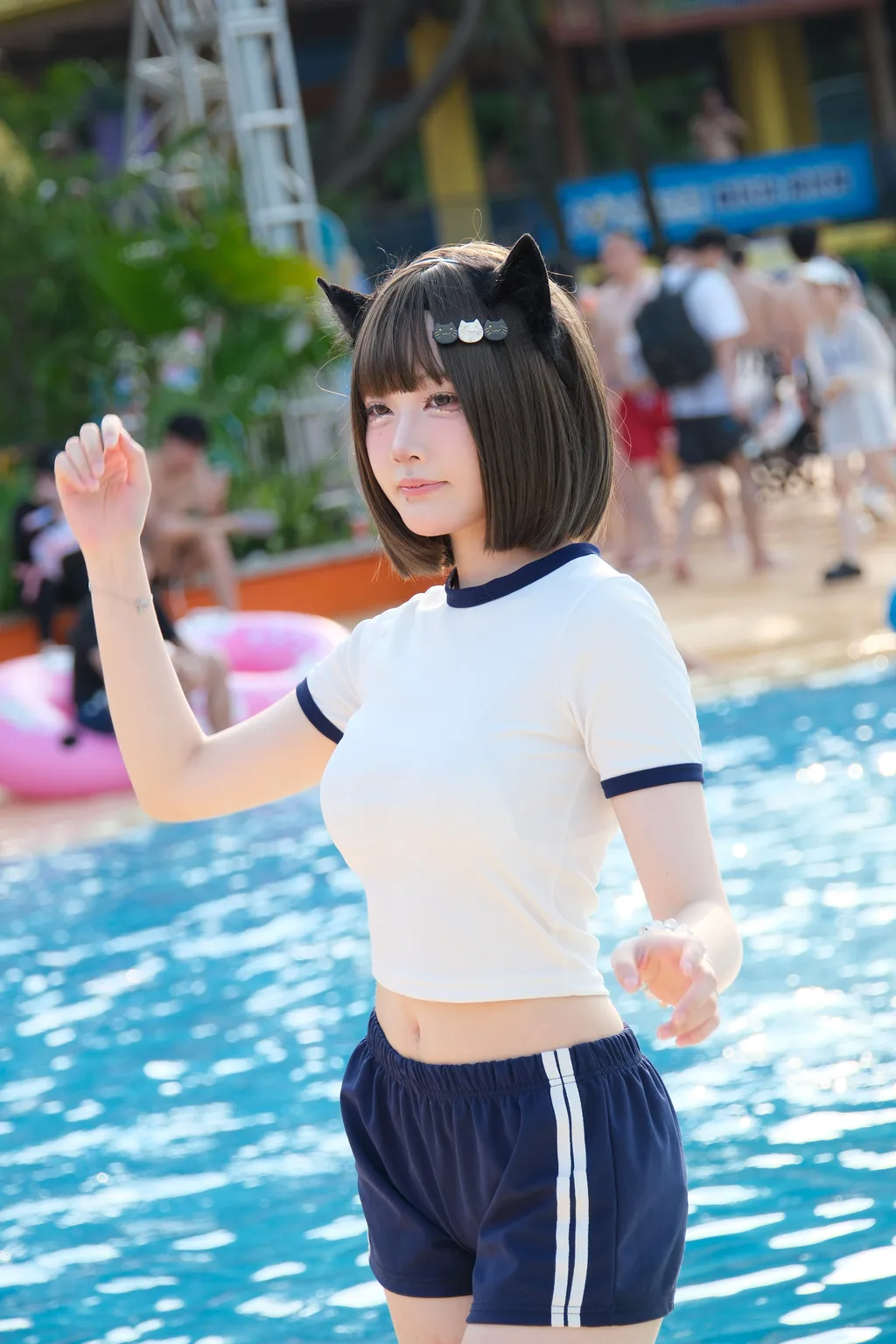 精选街拍作品 NO.6284 蓝白搭配小狐狸[119P/234MB]插图3